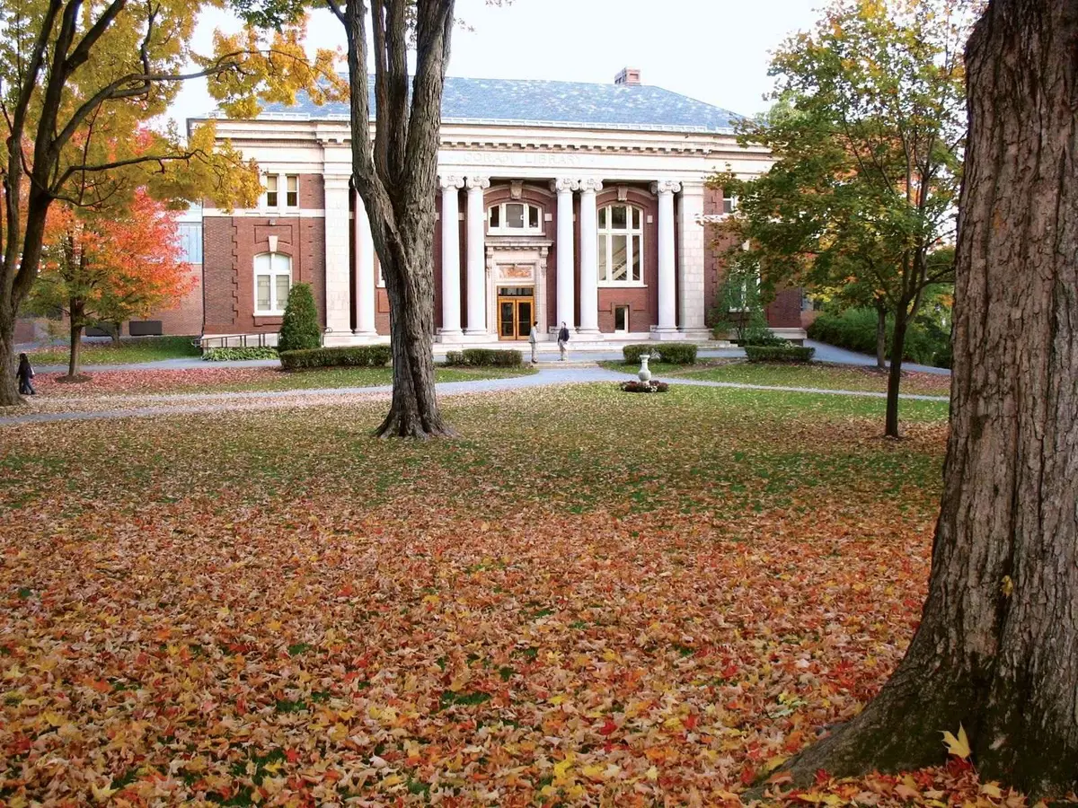 Coram Library at Bates College