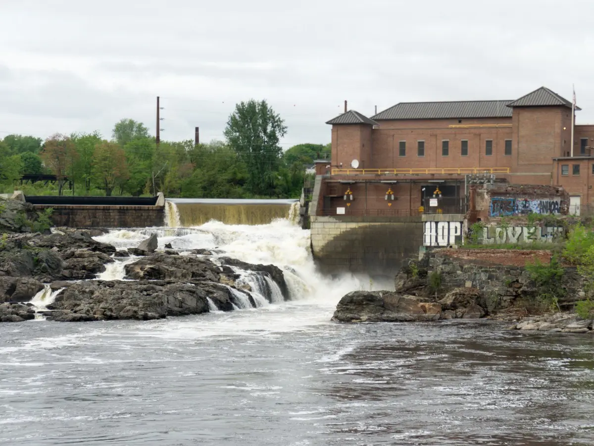 River with house in Lewiston area